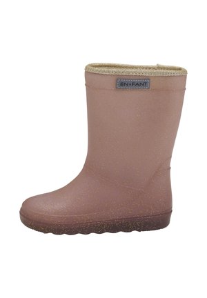 EN FANT THERMO GLITTER - Bottes en caoutchouc - rose taupe