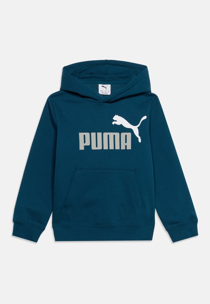 PUMA LOGO HOODIE UNISEX - Hoodie - midnight petrol