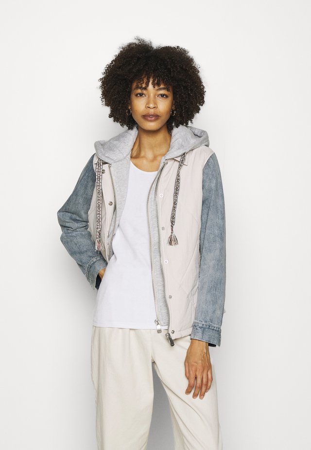 PADDED GLEN - Übergangsjacke - white