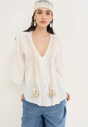 Camomilla Italia, Bluse - white solid