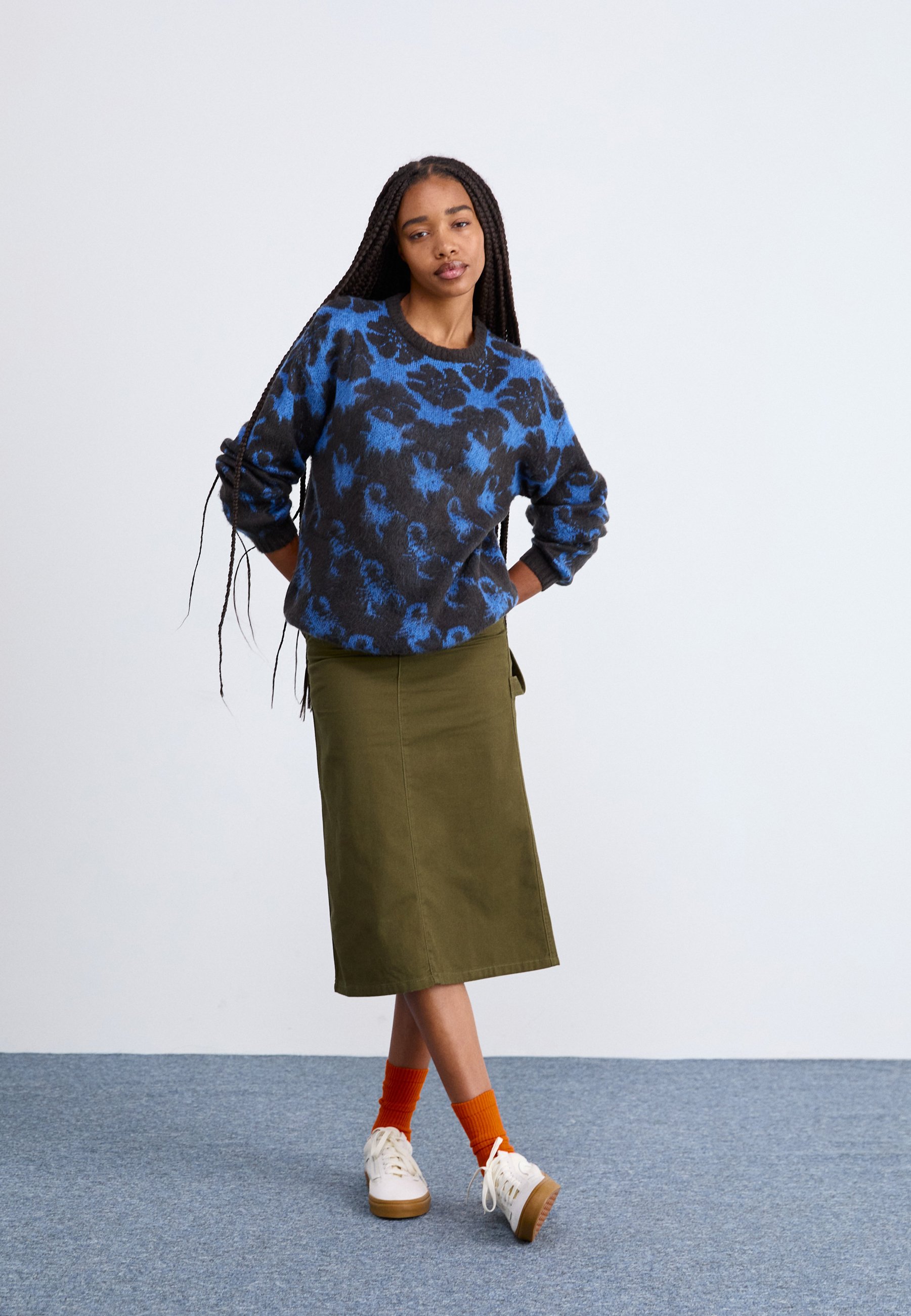 Santa Cruz CLASSIC CARPENTER SKIRT - A-line skirt - khaki