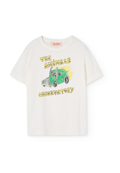THE ANIMALS OBSERVATORY ROOSTER UNISEX - Majica kratkih rukava s printom - white