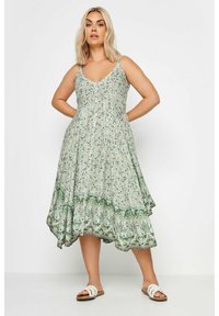 Yours Clothing Vestido informal - green
