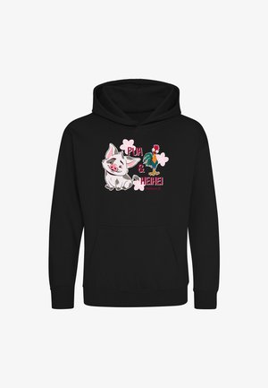 Henry Tiger, MOANA 2 PUA AND HEI HEI - Jersey con capucha - jet black
