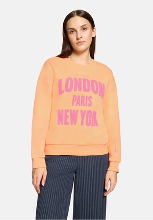 CARTOON - Sweatshirt - patch orange pink