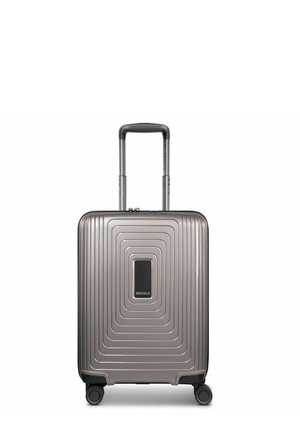 ESSENTIALS KABINENTROLLEY SLIM - Valise à roulettes - coffee grey metallic
