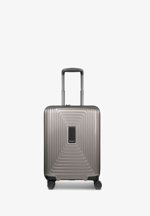 ESSENTIALS KABINENTROLLEY SLIM - Trolley - coffee grey metallic