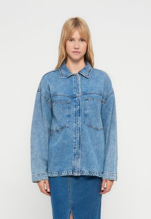 ONLY ONLEMMIE - Teksajakk - light blue denim