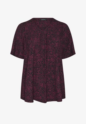 Evans, PLUS SIZE CASUAL TOPS - Tunikaer - black