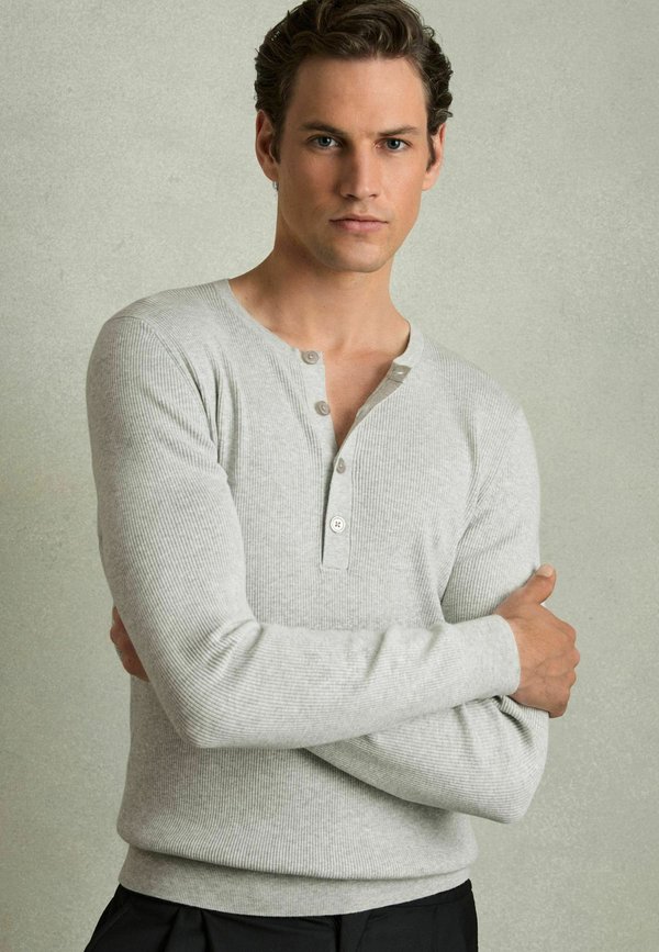 REGULAR FIT - ASHWELL HENLEY - Strickpullover