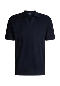 CLEISON - Poloshirt - navy strukturiert
