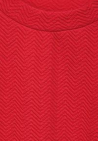 Street One STRUKTUR MIT TURTLENECK - Langarmshirt - rot