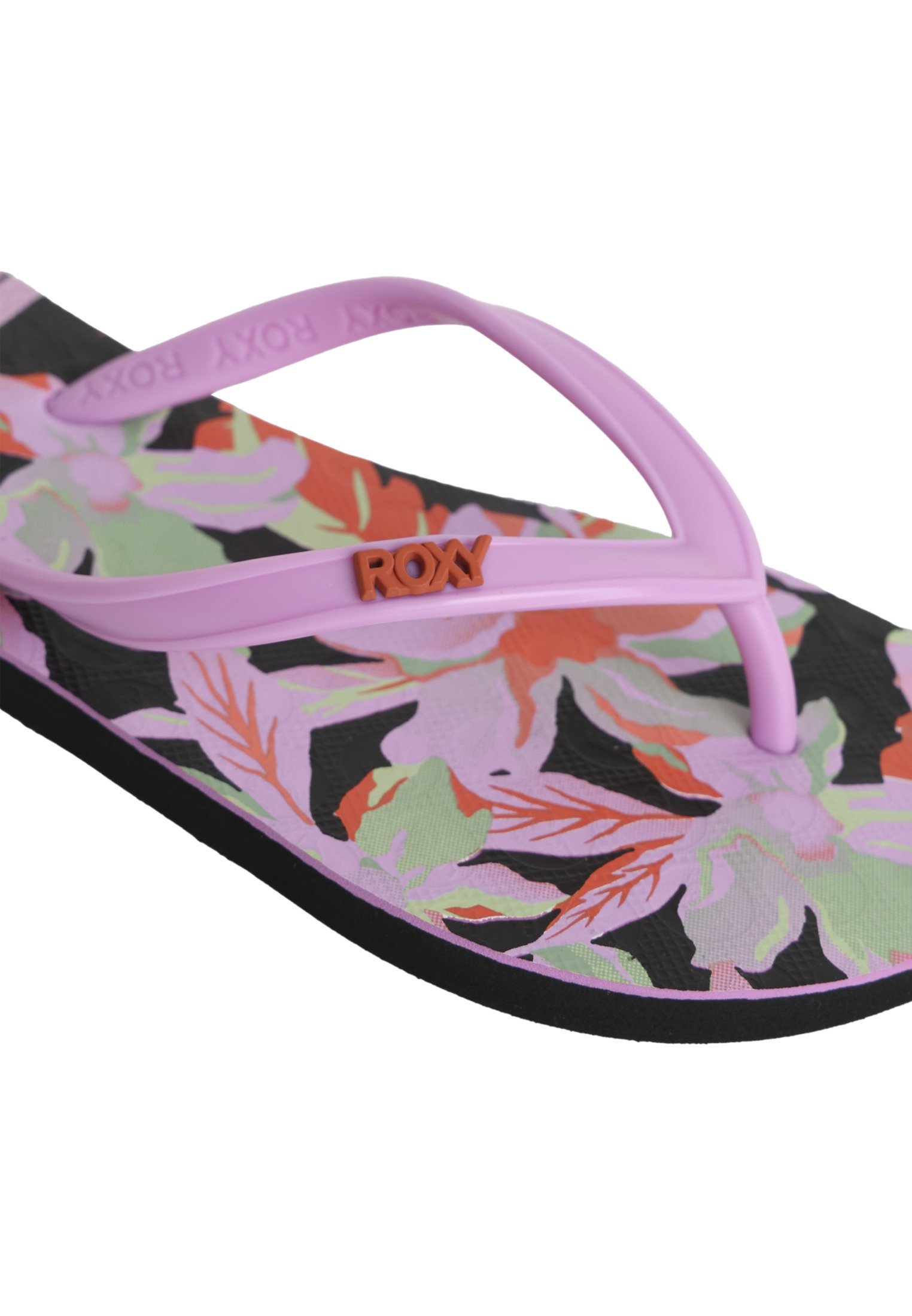 Roxy - Japonki kąpielowe/czarny - Zalando.pl