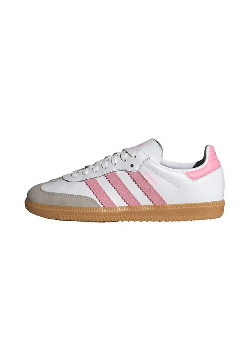 adidas Originals SAMBA OG UNISEX - Sneakers low - ftwr white/light pink/gum