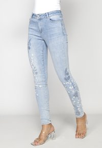 Koroshi Slim fit jeans - light blue