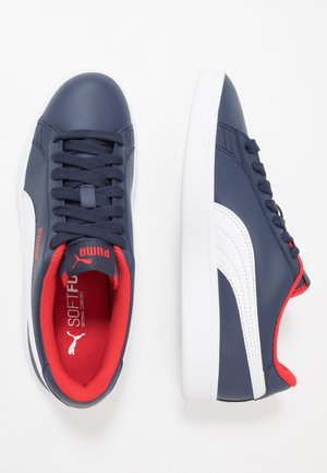 SMASH - Sneakers basse - peacoat/white/high risk red