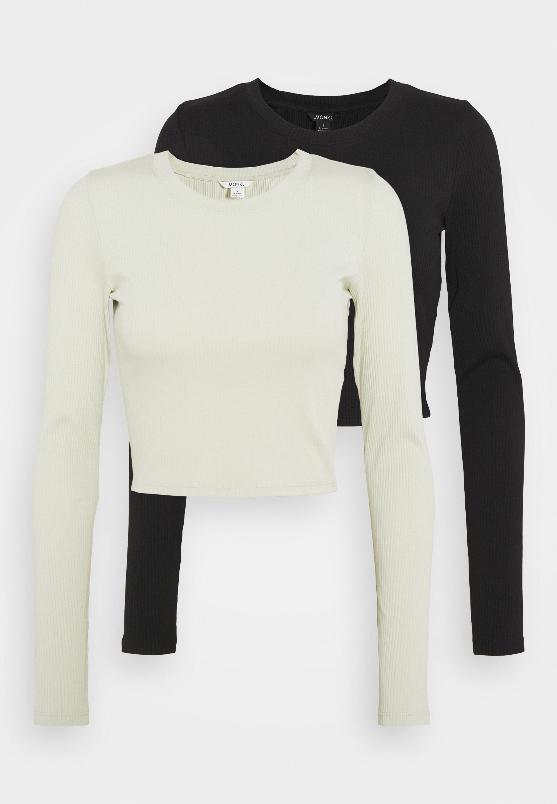 Green long-sleeve shirt