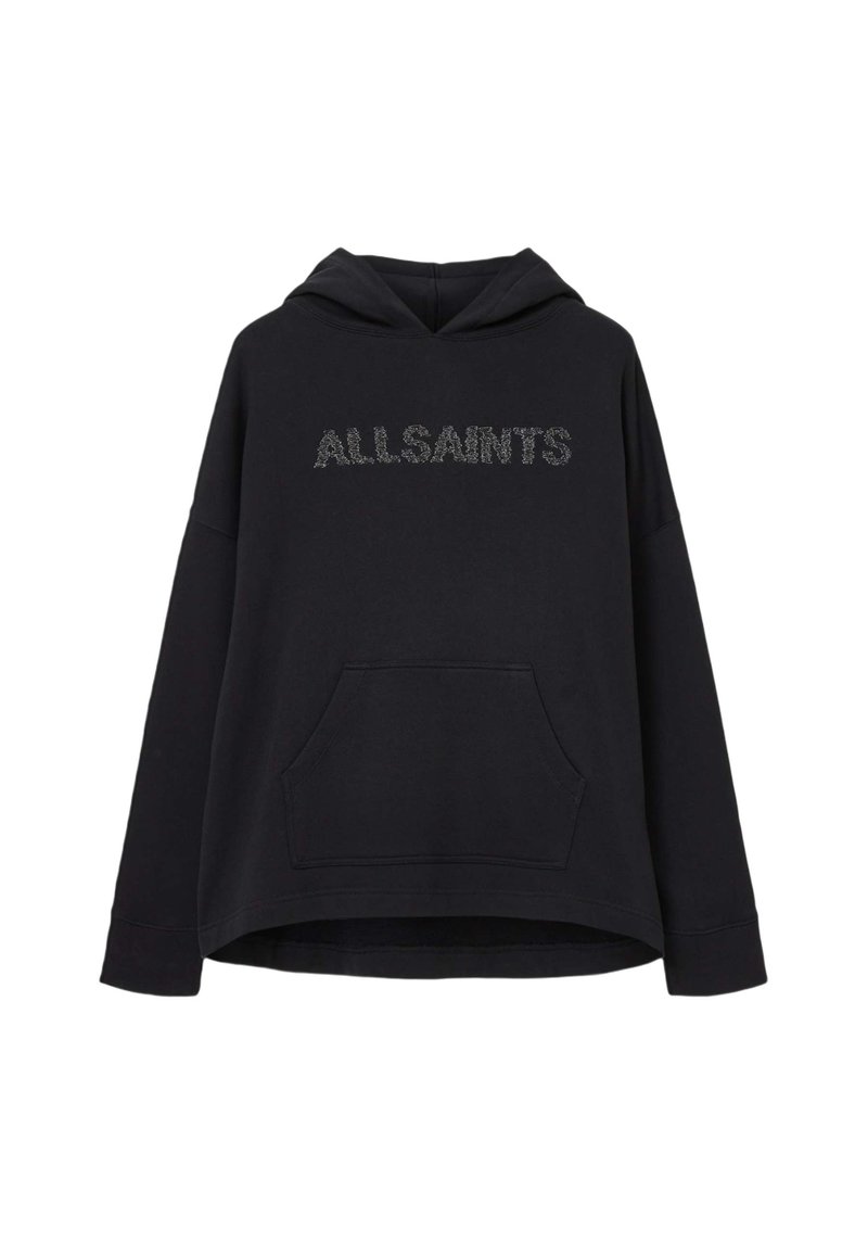 AllSaints ELLA TALON - Sweat à capuche - black/noir