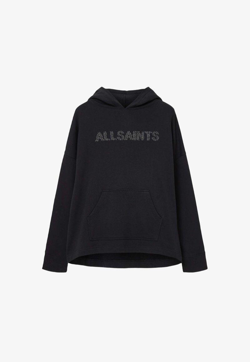 AllSaints ELLA TALON - Sweat à capuche - black/noir AllSaints ELLA TALON - Sweat à capuche - black/noir