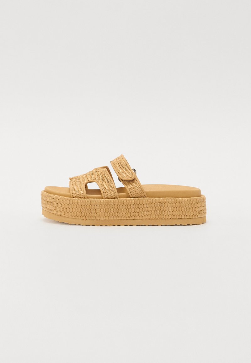 Steve Madden BIGMISSILE - Tofflor & inneskor - beige