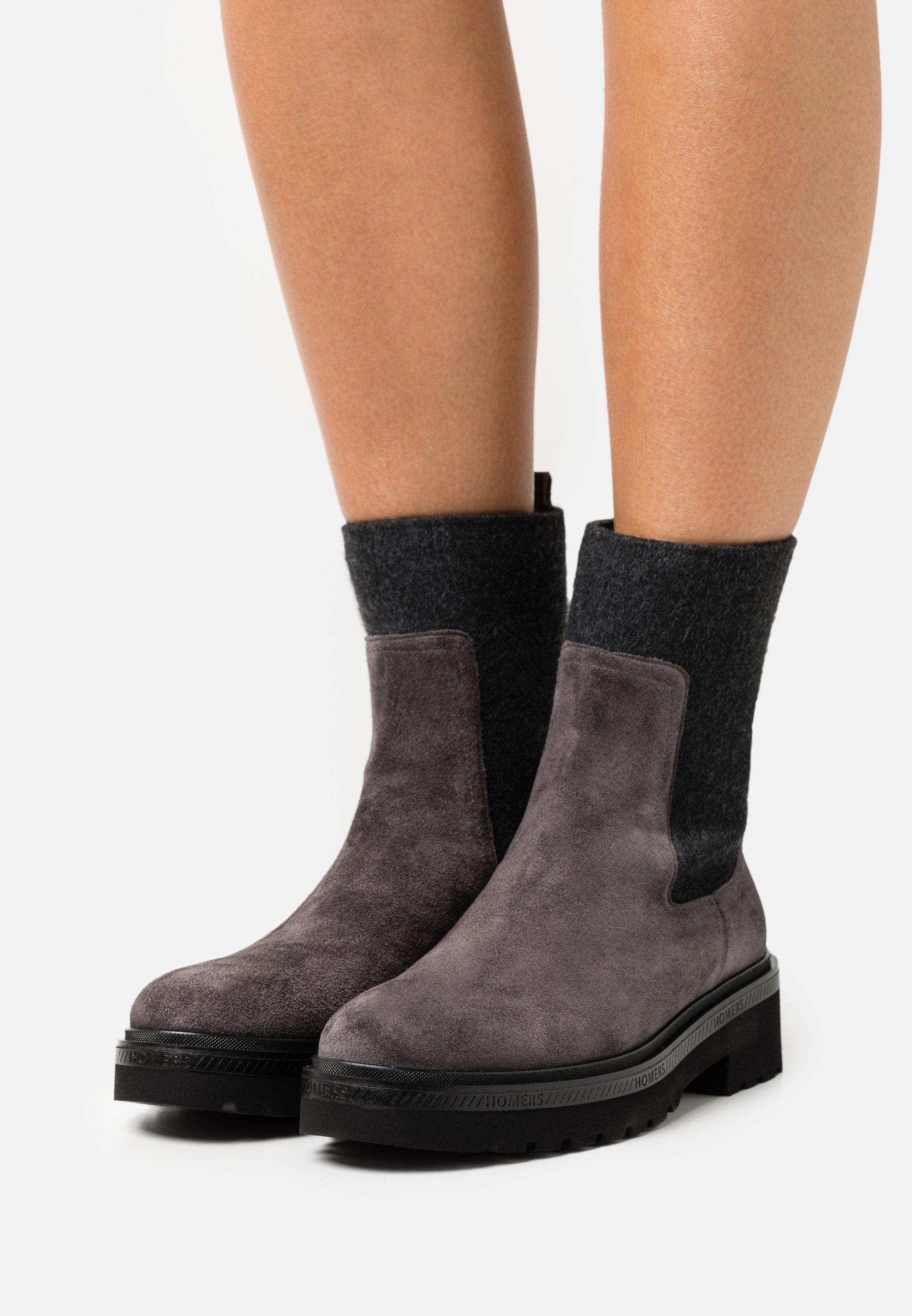 Homers Botines plataforma - lavagna/marrón topo Zalando.es