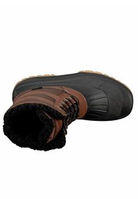LICO FENNA - Winter boots - braun schwarz