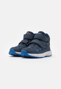 Jack Wolfskin WOODLAND TEXAPORE UNISEX - Pohodniški čevlji - night blue