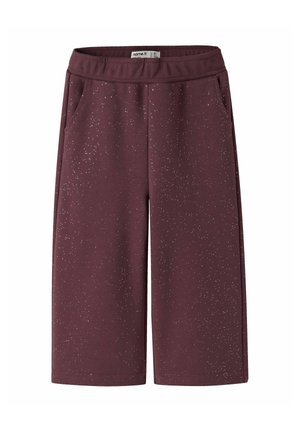 Name it, SWEATPANTS WIDE LEG - Pantalon classique - catawba grape