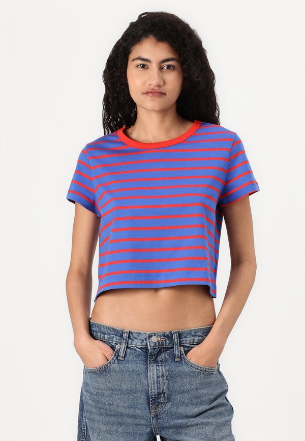 VINTAGE CROP CREW - Print T-shirt3