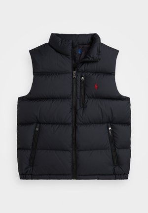 QUILTED DOWN GILET - Weste - black