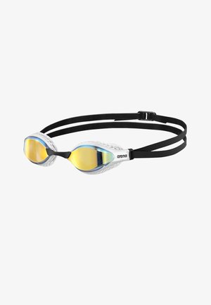 Arena AIR-SPEED MIRROR - Simglasögon - yellow copper white