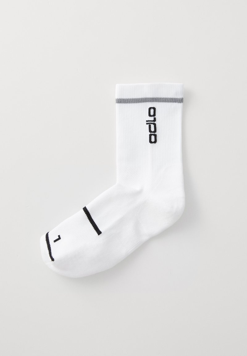 ODLO - MICRO CREW CERAMICOOL REFLECTIVE - Sports socks - white, Enlarge