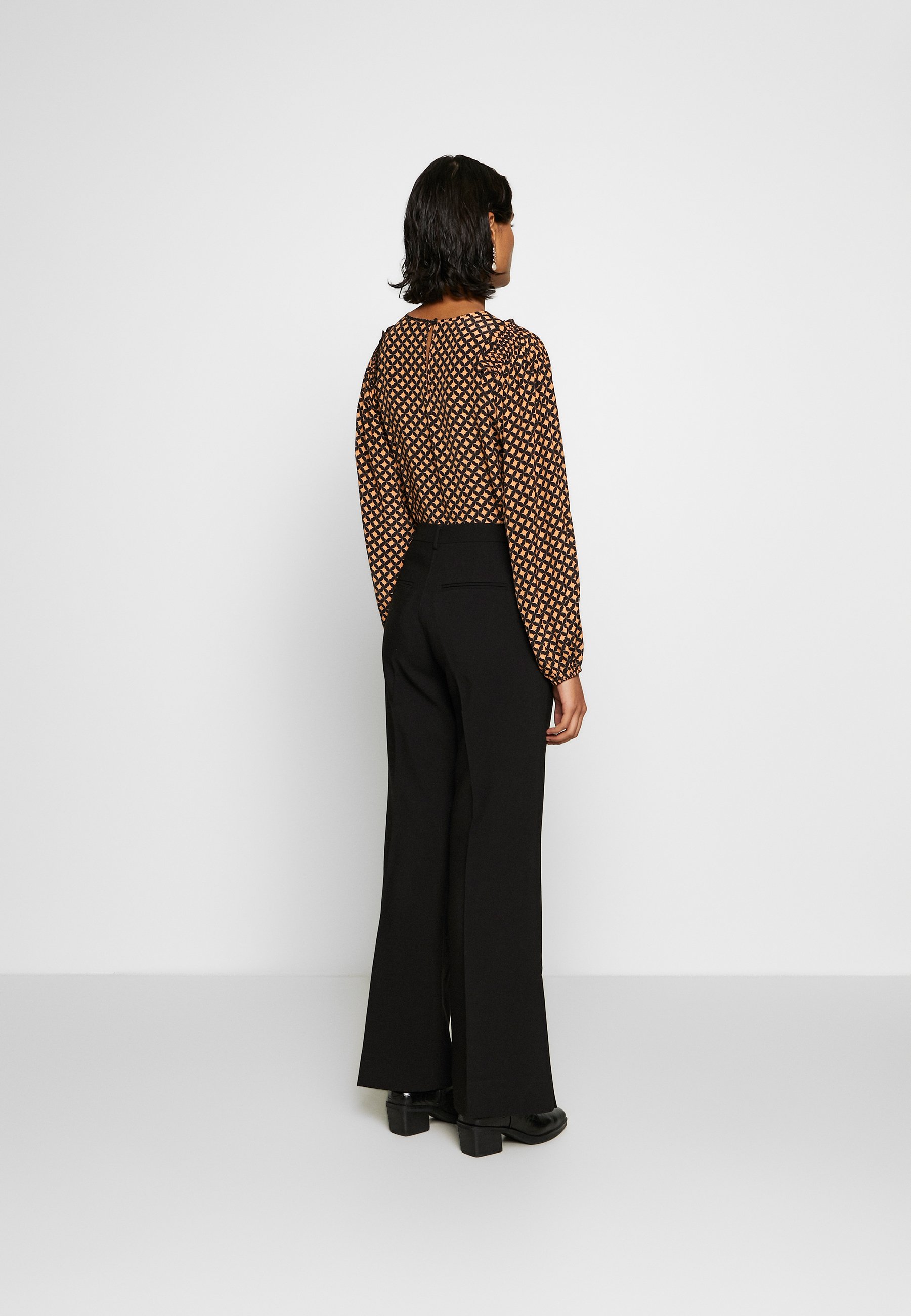Second Female HONNY TROUSERS Bukse black Zalando.no Black Honny Second Female Dressbukser - Dameklær er billig