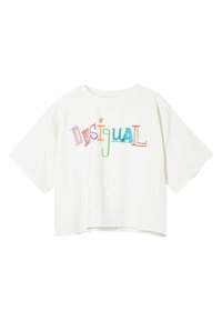 Desigual Camiseta estampada - white