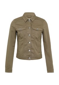 COLOURDENIMJACKE - Giacca di jeans - olivgrün