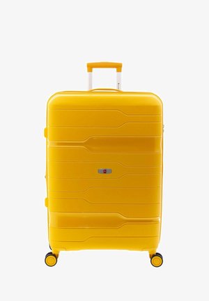 Gladiator ROLLEN TROLLEY MIT DEHNFALTE - Valise à roulettes - turmeric