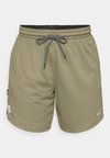 SABRINA  - Kurze Sporthose - medium olive/black/white