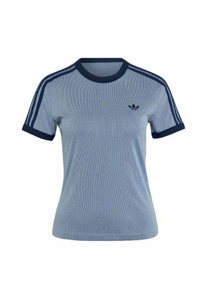 adidas Originals, 3S CALI TEE - Majica kratkih rukava s printom - warm vanilla bold gold night indigo