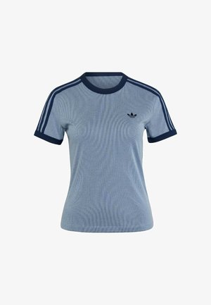 adidas Originals, 3S CALI TEE - Majica kratkih rukava s printom - warm vanilla bold gold night indigo