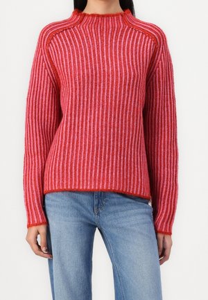 Strickpullover - red