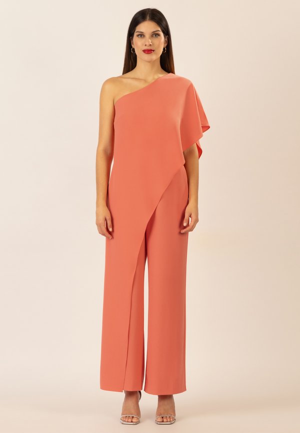 ONE-SHOULDER OVERALL - Jumpsuit - koralle