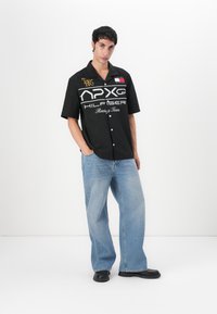 Tommy Hilfiger F1 MOVIE RACING SATIN SHIRT - Camisa - black