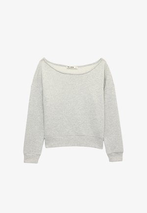 Koton, OFF SHOULDER SWEATSHIRT . - Sweatshirt - grey