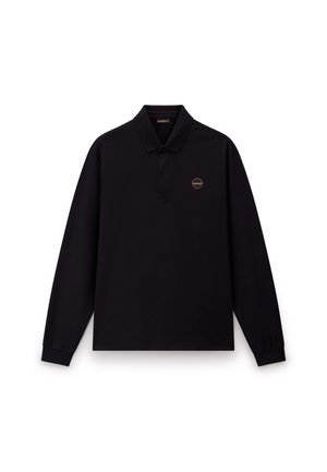Napapijri BADGE - Polo - black beauty