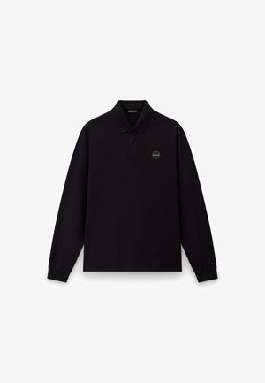 Napapijri BADGE - Poloskjorter - black beauty