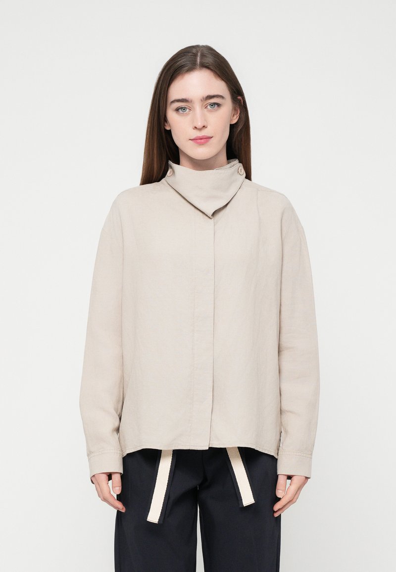 Emporio Armani Overhemdblouse lichtgrijs