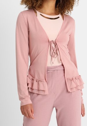 Strickjacke - light pink