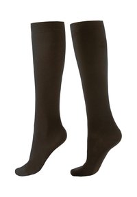 Calcetines hasta la rodilla - brown