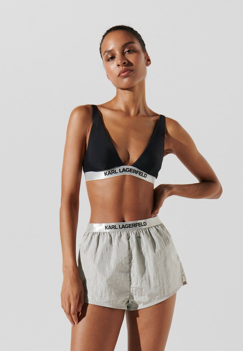 Karl Lagerfeld White Polyamide Women Swim Brief main image 1