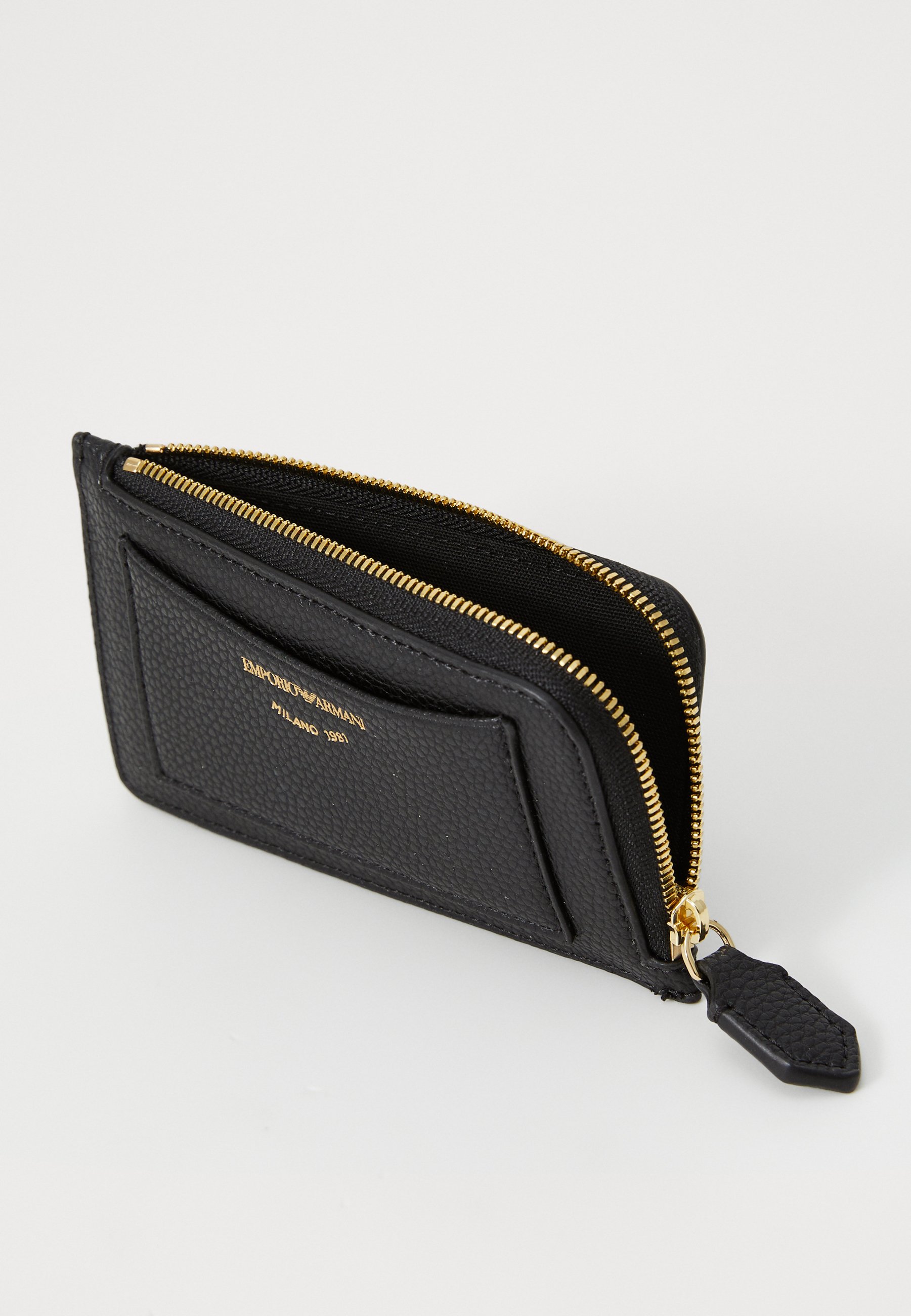Emporio Armani CARD HOLDER - Wallet - black - Zalando.co.uk
